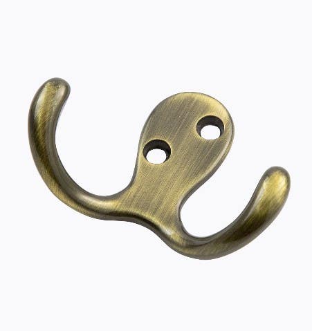 Hickory Hardware P27115 Double Utility Hook, Center to Center Length 5/8"