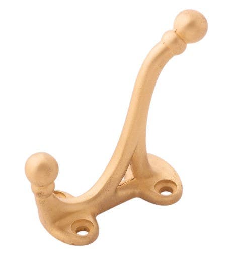 Hickory Hardware P25029 Double Hook, Center to Center Length 5/8"