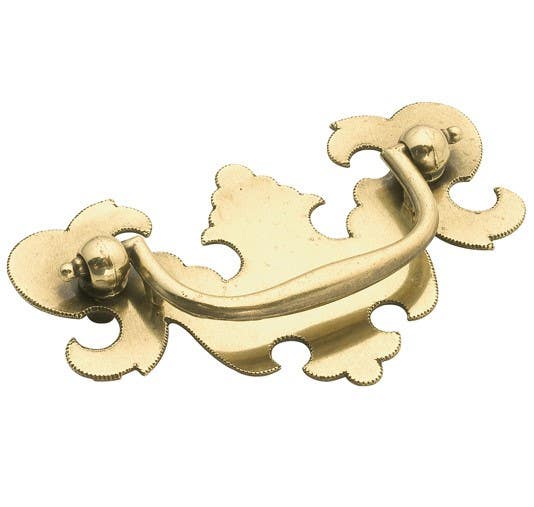 Hickory Hardware P825 Manor House Traditional Cabinet Pull, Lancaster Hand Polished