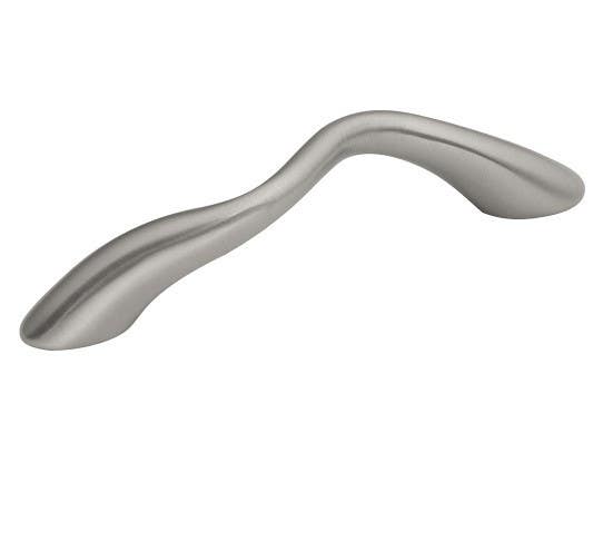 Hickory Hardware PA0222-SN Metropolis Cabinet Pull, Center to Center Length 3", Satin Nickel