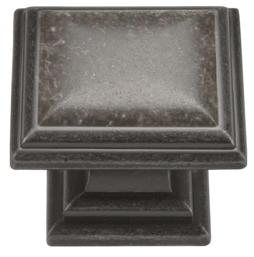 Hickory Hardware HH74639 Somerset Square Cabinet Knob, Length 1-5/16"