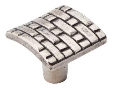 Salo Art Design WV-38S Weave 1-1/2" Square Cabinet Knob