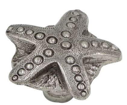 Salo Art Design SEA R 55 N Coastal 2-1/4" Round Cabinet Knob, Natural Britanium