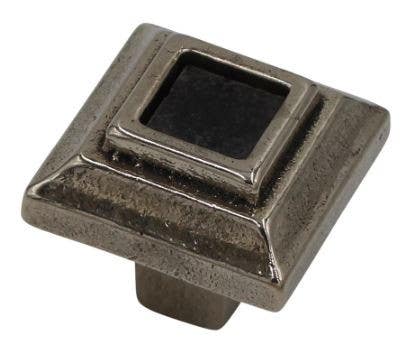 Salo Art Design DS-38S Dolomite Stone 1-3/8" Square Cabinet Knob