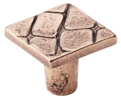 Salo Art Design CROC-35S Croc 1-1/4" Square Cabinet Knob