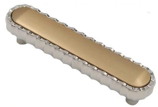 Salo Art Design 123 Fluted 4" Center-to-Center Cabinet Pull