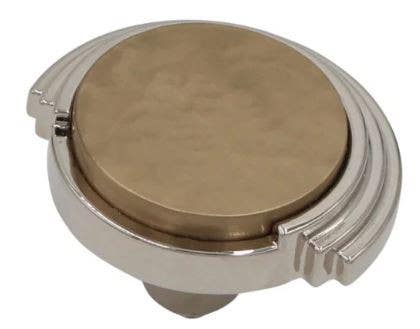 Salo Art Design 131 Planished 1-3/4" Cabinet Round Knob