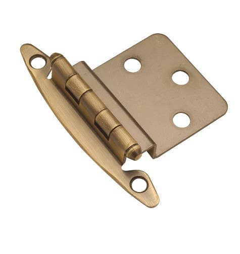 Hickory Hardware P140 Surface Mount Cabinet Hinge, Pair