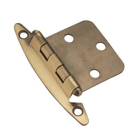 Hickory Hardware P139 Surface Mount Cabinet Hinge, Pair