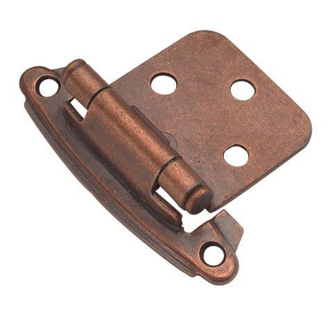 Hickory Hardware P244 Surface Self-Closing Cabinet Hinge, Pair