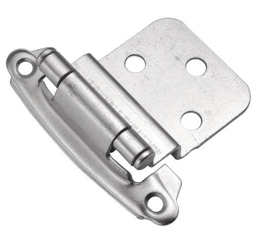 Hickory Hardware P243 Surface Self-Closing Cabinet Hinge, Pair
