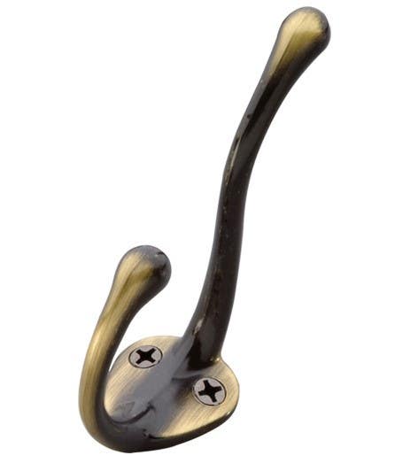 Hickory Hardware P27120 Universal Hook, Center to Center Length 5/8"