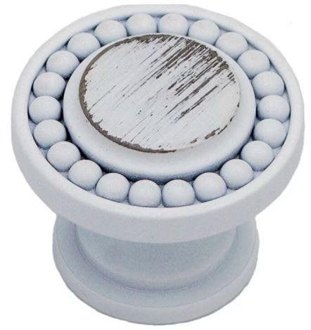 Salo Art Design 190 Perlina 1-1/2" Dia Round Cabinet Knob