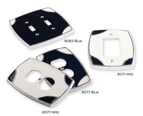 Salo Art Design 80 Techno Aluminum Switchplate