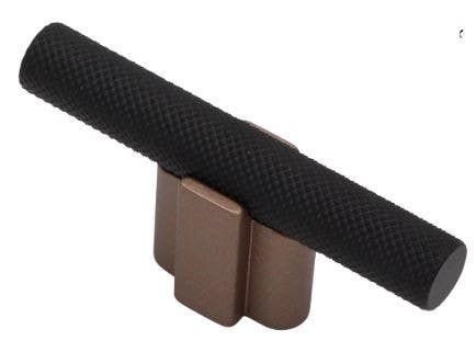 Salo Art Design 80 Visturo-Knurled Bar 2-1/2"L Cabinet T-Knob