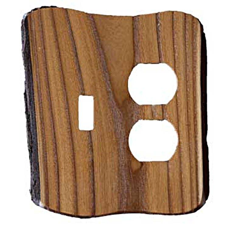 Sierra Lifestyles 682882 Screwless Rustic - Toggle / Duplex Switchplate