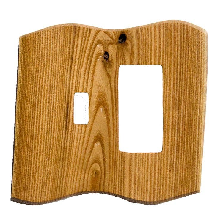 Sierra Lifestyles 682884 Screwless Rustic - Toggle / Rocker Switchplate