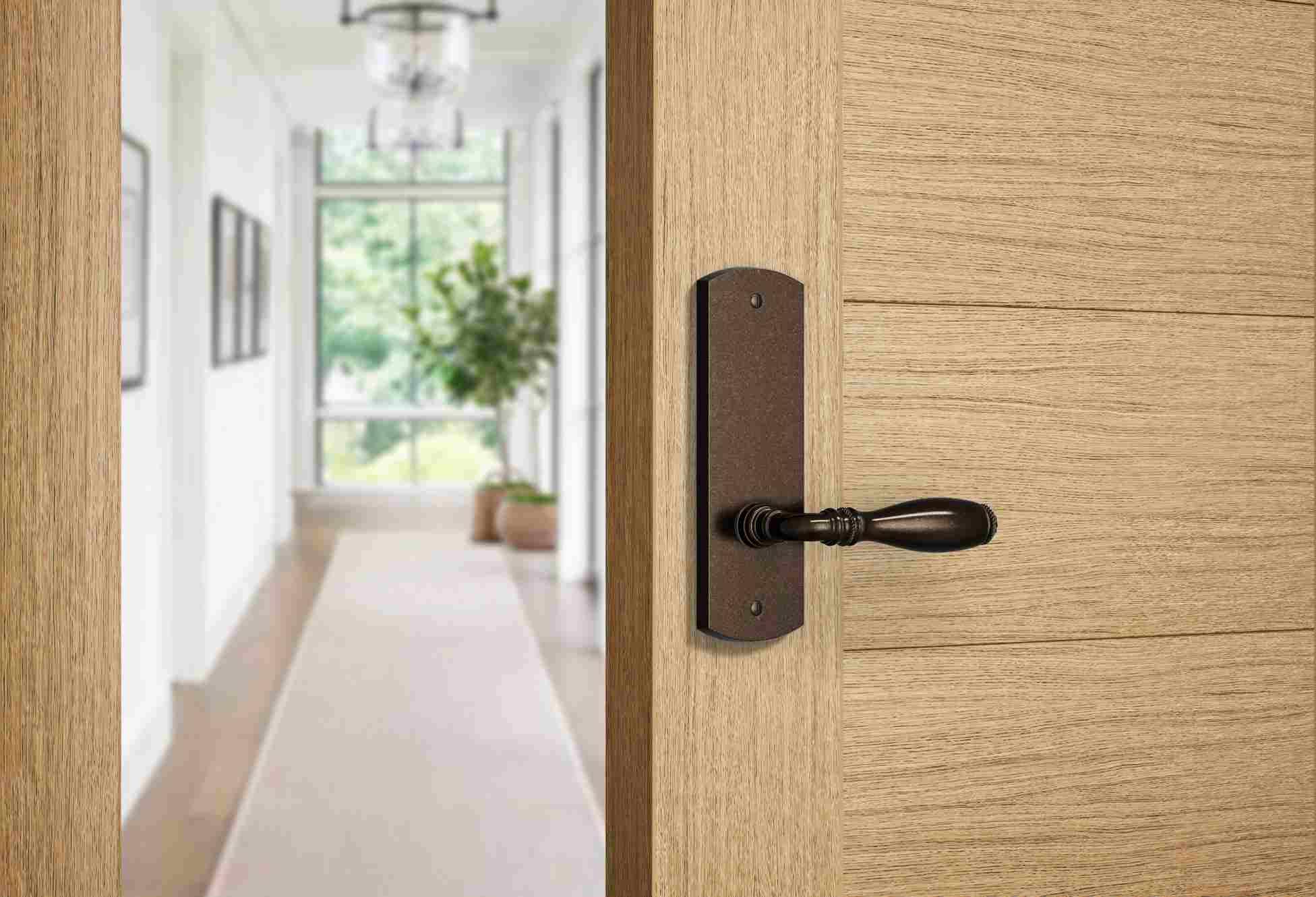 Rocky Mountain Hardware Curved Passage Lock Set