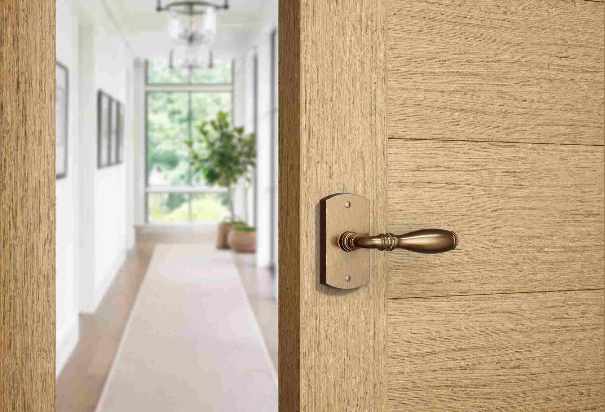 Rocky Mountain Hardware Curved Patio Lock Set