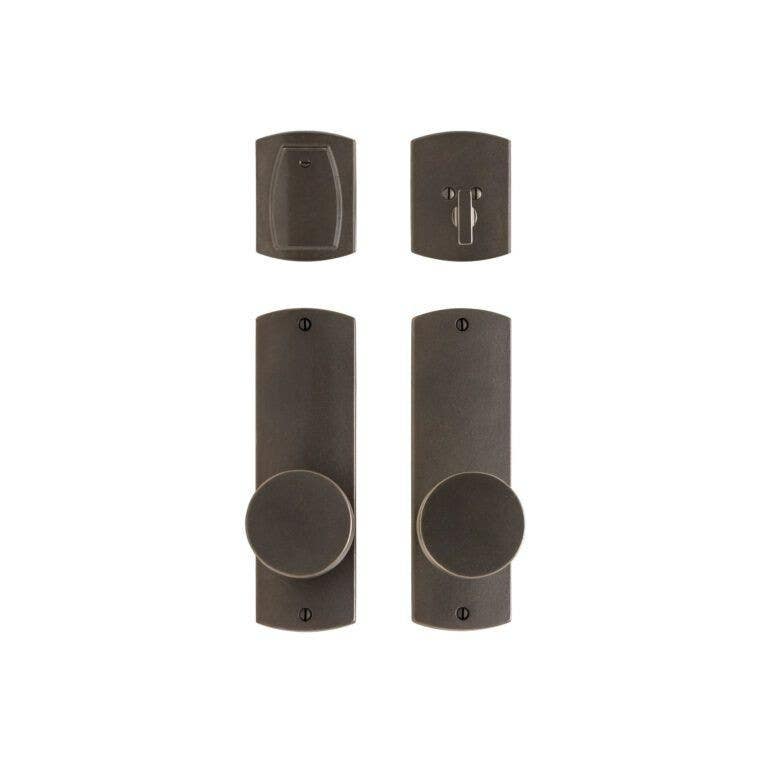 Rocky Mountain Hardware Convex Entry Lock Set