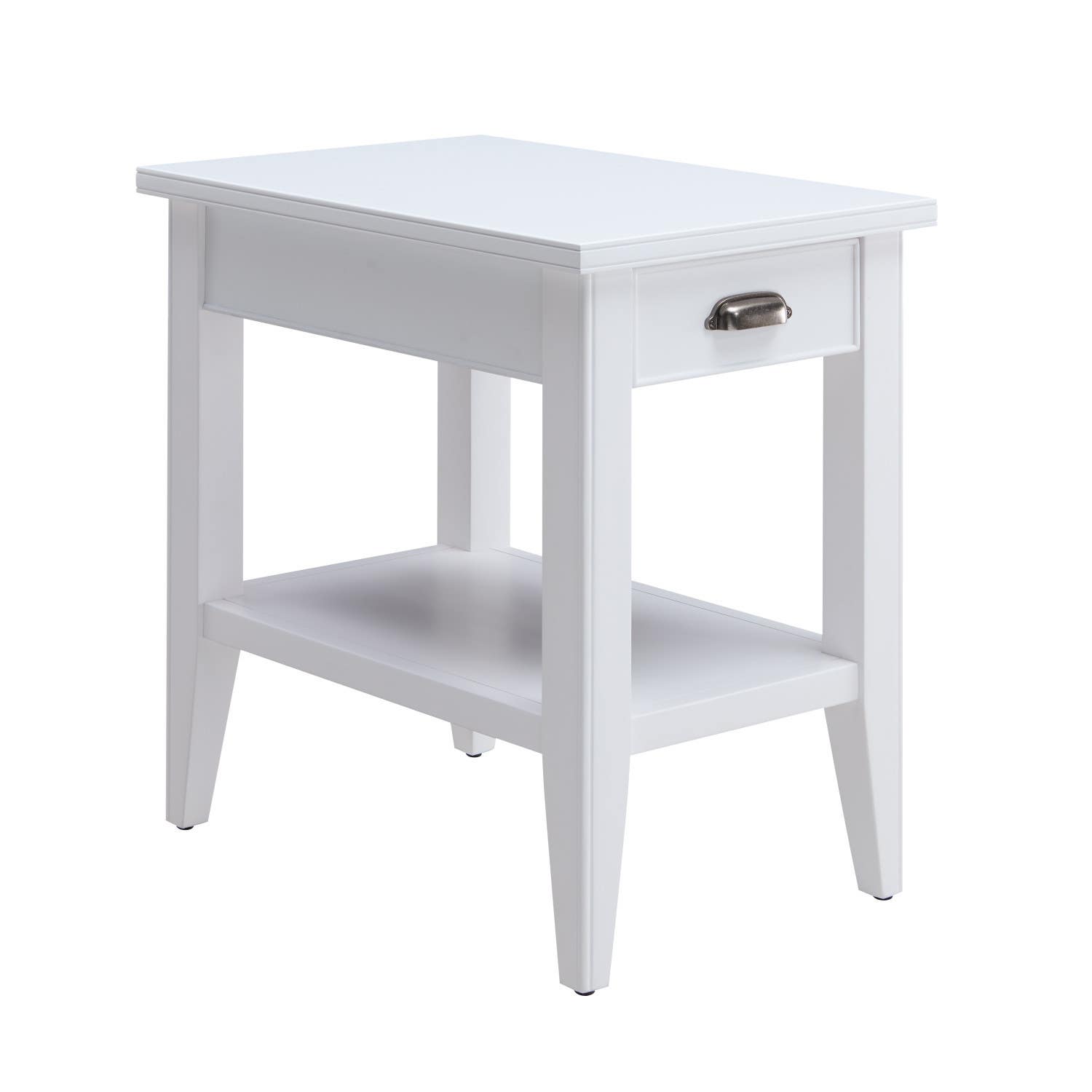 Design House 10506 Laurent 1-Drawer Narrow Chairside Table