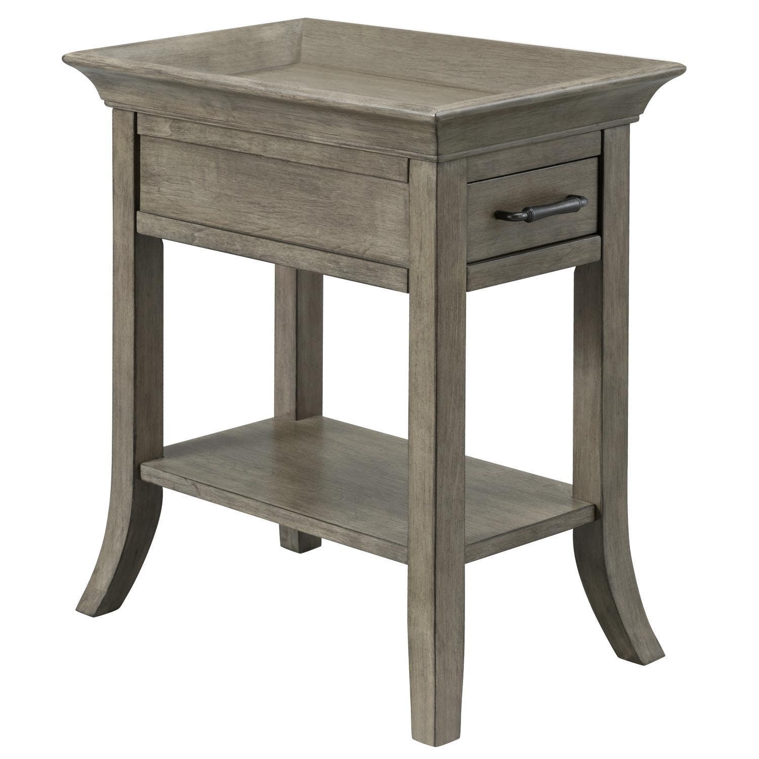 Design House 10126 Traditional Tray Edge 1-Drawer End Table