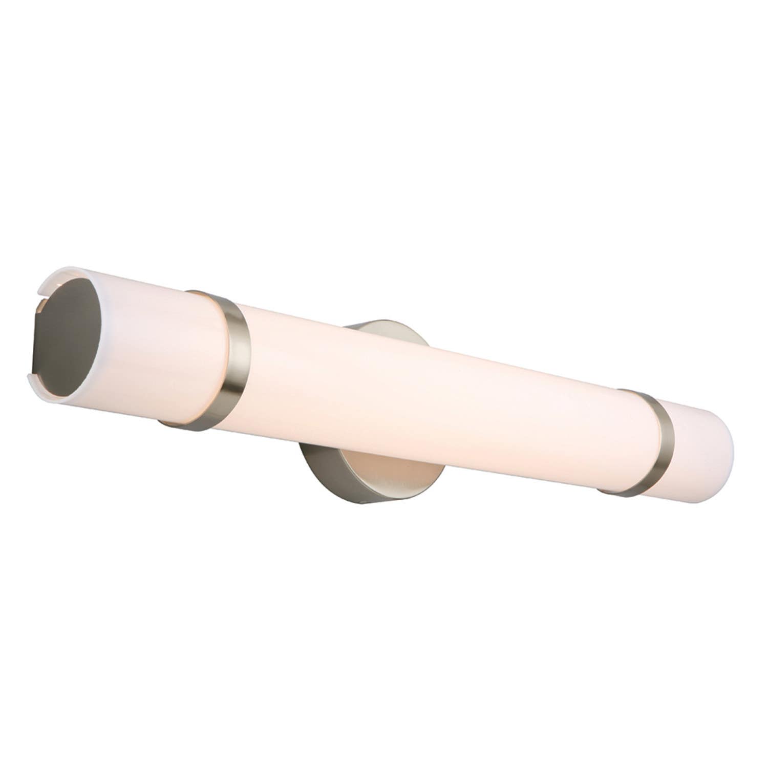 Design House 577759 Fleming 24" LED Horizontal Bath Light In Satin Nickel