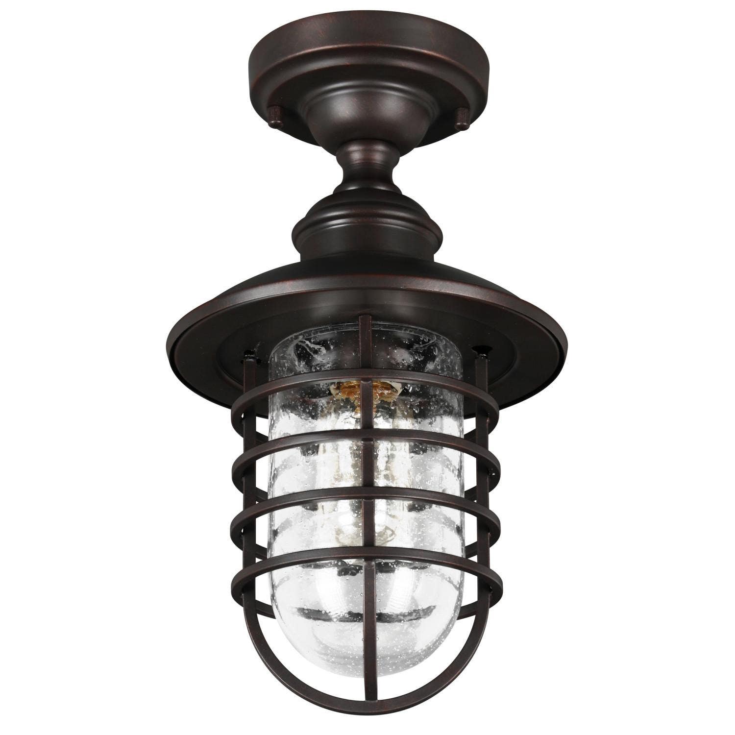 Design House 588988-BRZ Stevenson Ceiling Light In Brozne