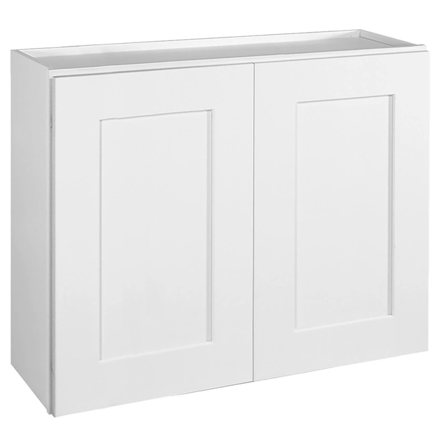 Design House 561571/613 Brookings 24" Height 2-Door Wall Cabinet In White, Unassembled
