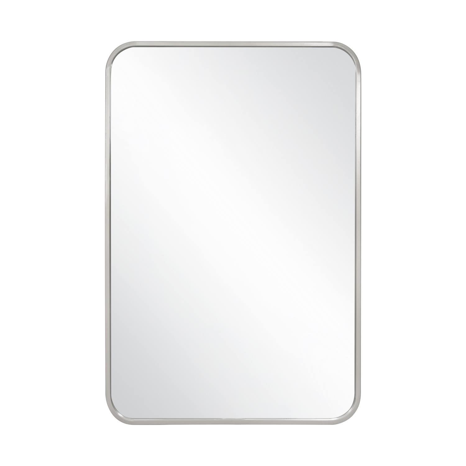 Design House 596718 Isla Round Corner Rectangular Wall Mirror, 24" x 36"