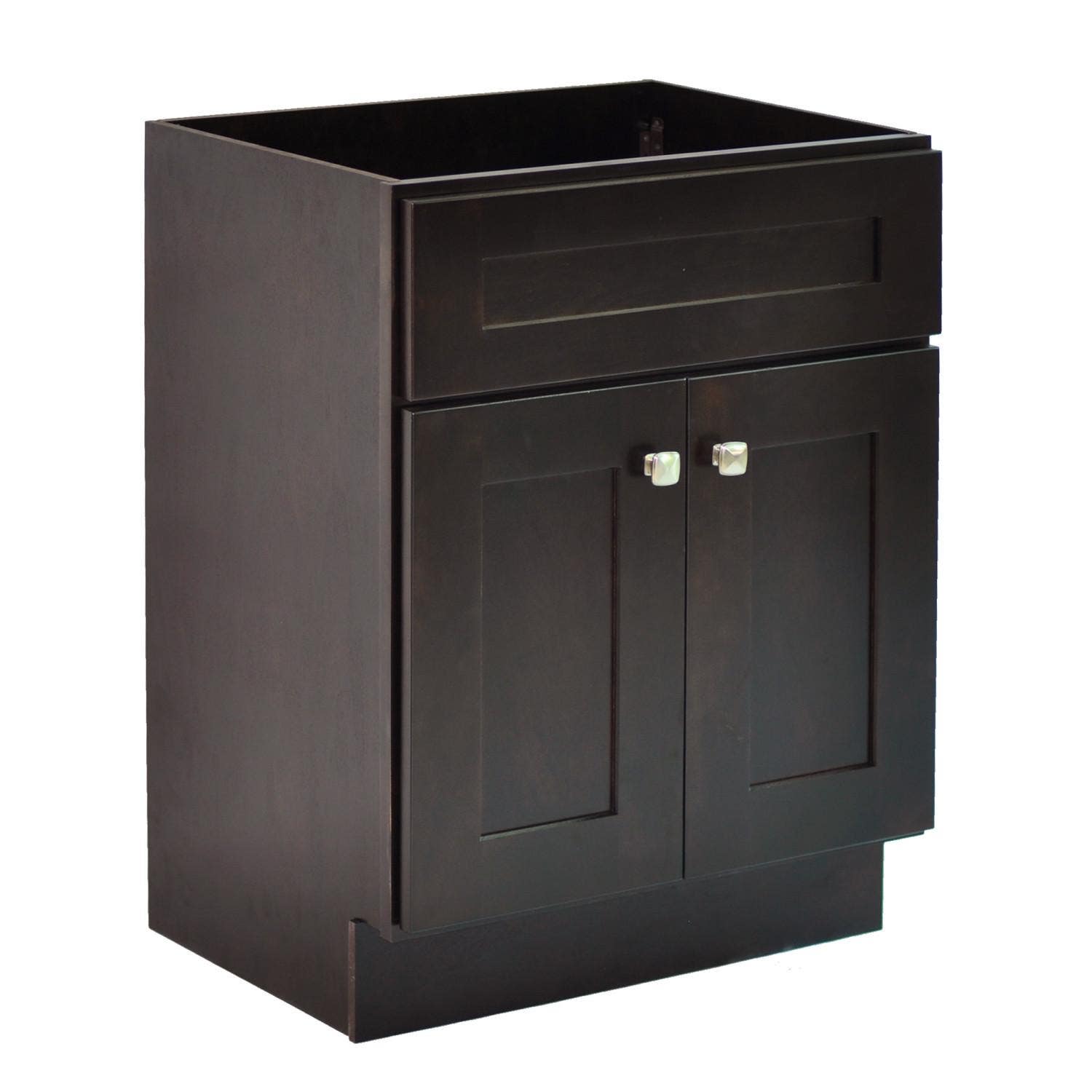 Design House 586982 Brookings 30" 2-Door Vanity In Espresso, Unassembled