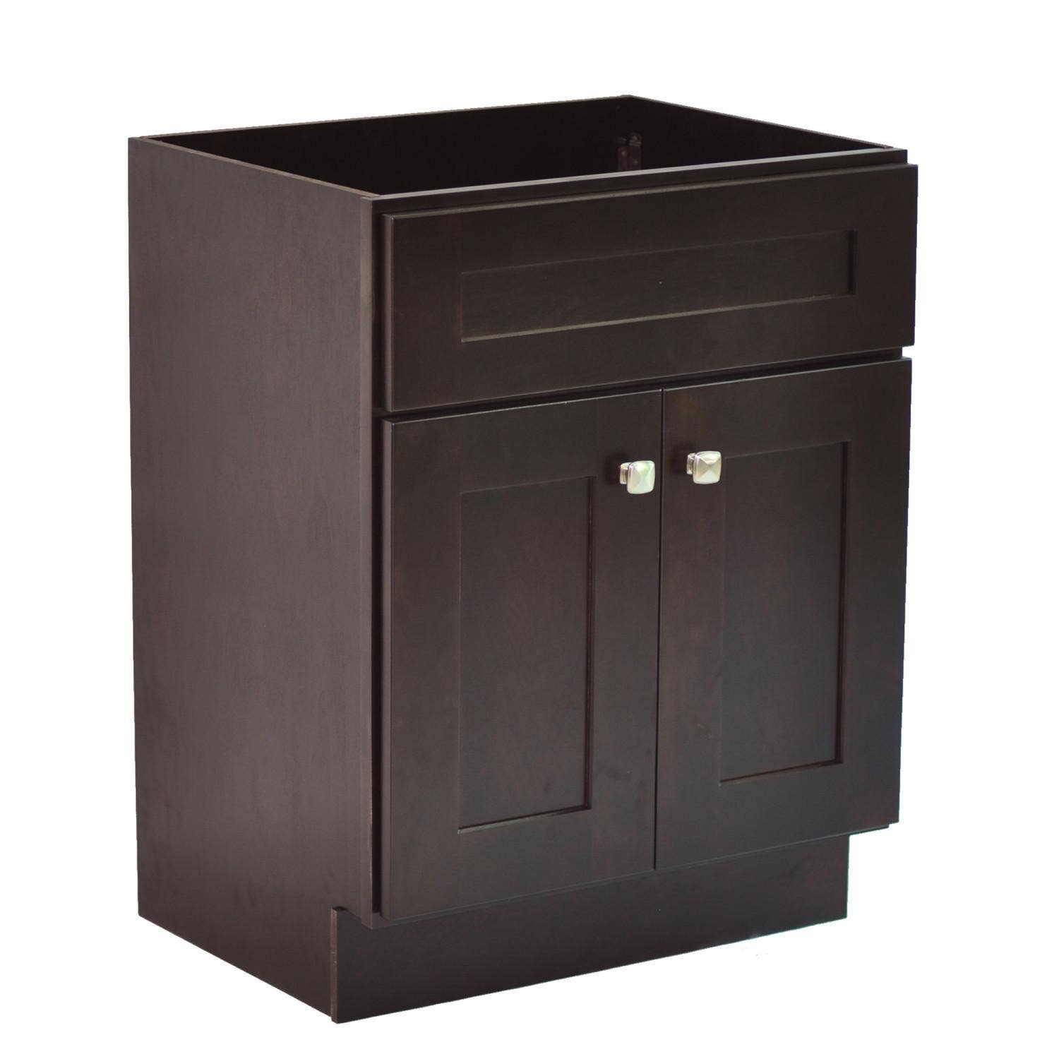 Design House 586966/74 Brookings 24" 2-Door Vanity In Espresso, Unassembled