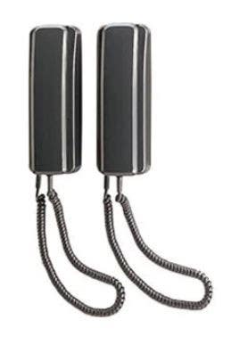 Aiphone AT-406B/A Handset-to-Handset System, Charcoal Gray (AT-206B, AT-306B)