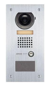 Aiphone AX-DVF Video Door Station, Flush Mount Stainless Steel Cover