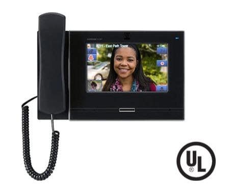 Aiphone IX-MV7-HB Touchscreen Master Station With Handset, Black