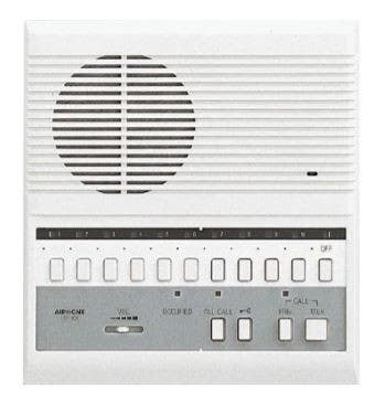 Aiphone LEF-10S Analog 10-Channel Master Station with All Call