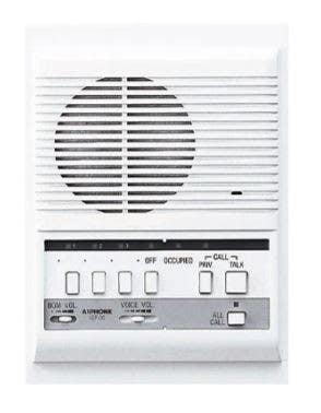 Aiphone LEF-3C Analog 3-Channel Master Station with All Call