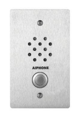 Aiphone LE-SS-1G 1-Gang Door Station, Stainless Steel