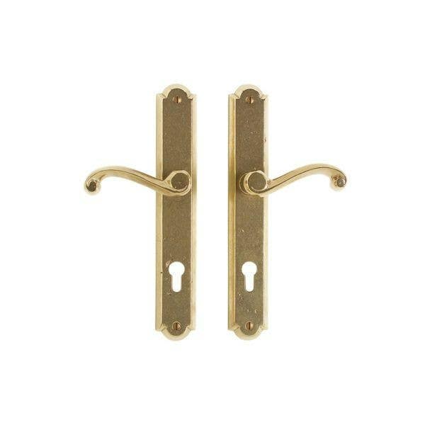 Rocky Mountain Hardware Arched Multi-Point Door Lock Trim
