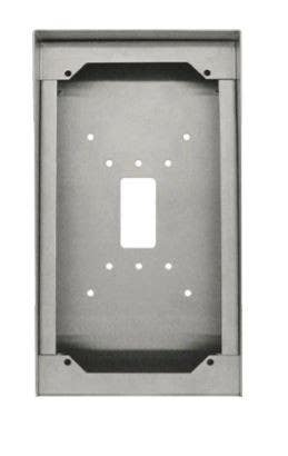 Aiphone SBX-IDVF Stainless Steel Surface Mount Box For IX-DVF & IX-DVF-SS/A