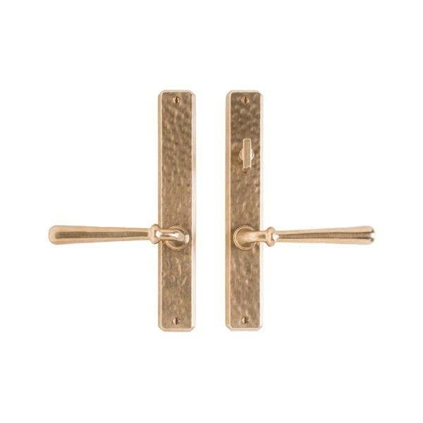 Rocky Mountain Hardware Hammered Multi-Point Door Lock Trim