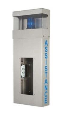 Aiphone WB-HA Wall Box with Hooded Light and Assistance Lettering