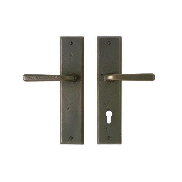 Rocky Mountain Hardware Rectangular Multi-Point Door Lock Trim