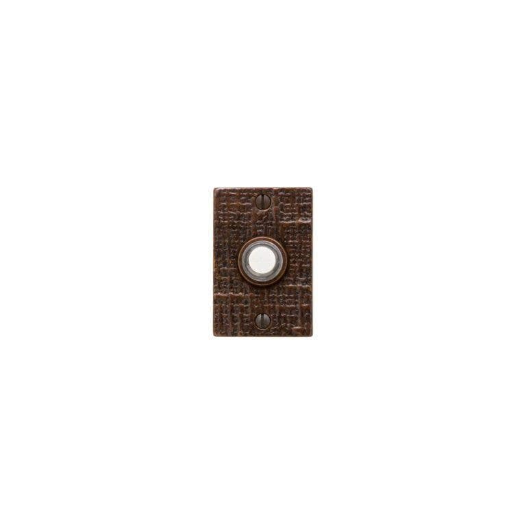 Rocky Mountain Hardware DBBE153 Edge Door Bell Button, 2" x 3" Escutcheon