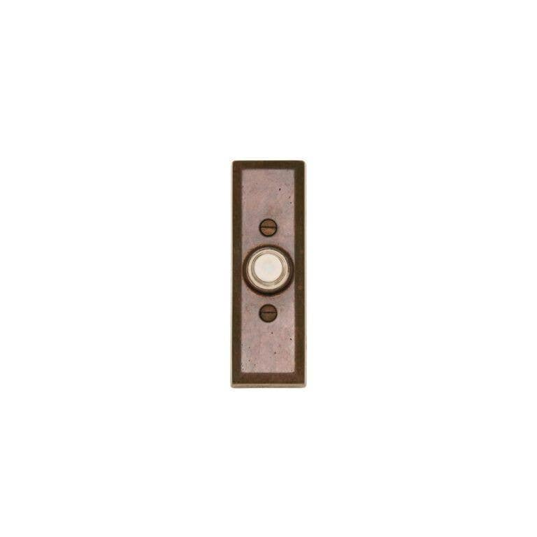 Rocky Mountain Hardware DBB Rectangular Door Bell Button