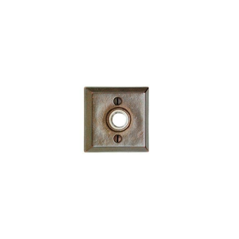 Rocky Mountain Hardware DBBE416 Square Door Bell Button, 2 5/8" x 2 5/8" Escutcheon