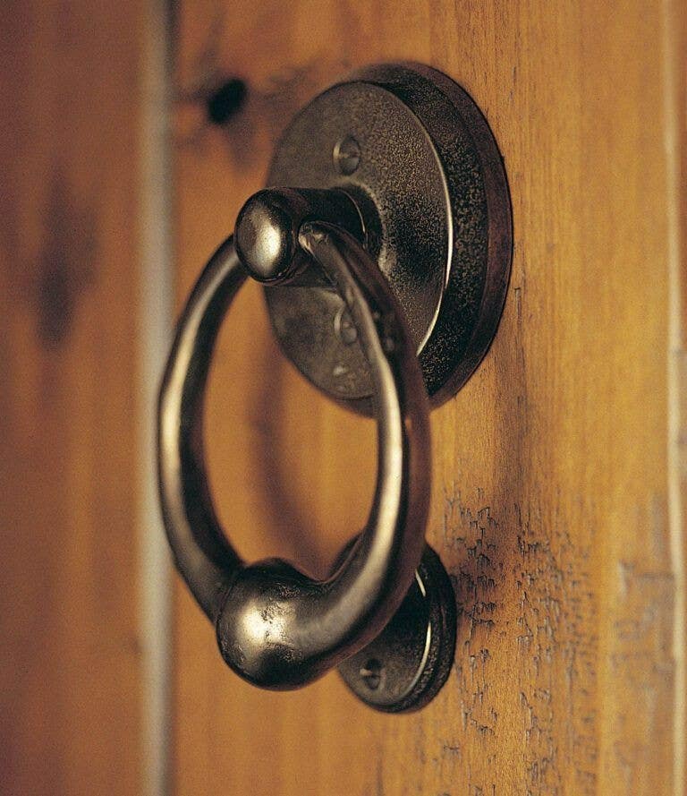 Rocky Mountain Hardware DK4 Door Knocker, 4" Ring