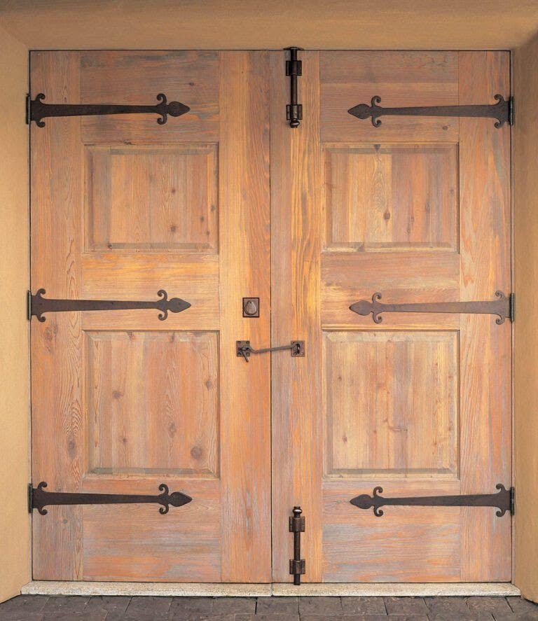 Rocky Mountain Hardware MB2 Surface Bolt with Square Mounting Bracket, 1" Bolt