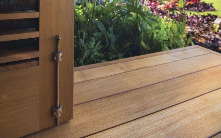 Rocky Mountain Hardware MB3 Mini Surface Bolt with Square Mounting Bracket, 3/8" Bolt