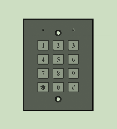 Rocky Mountain Hardware KEY Keypad Entry System